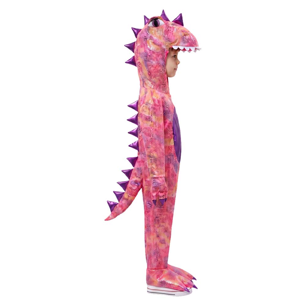 KinderT-Rex Dinosaurier Cosplay Overall – Lustiges Halloween Karneval Party-Outfit