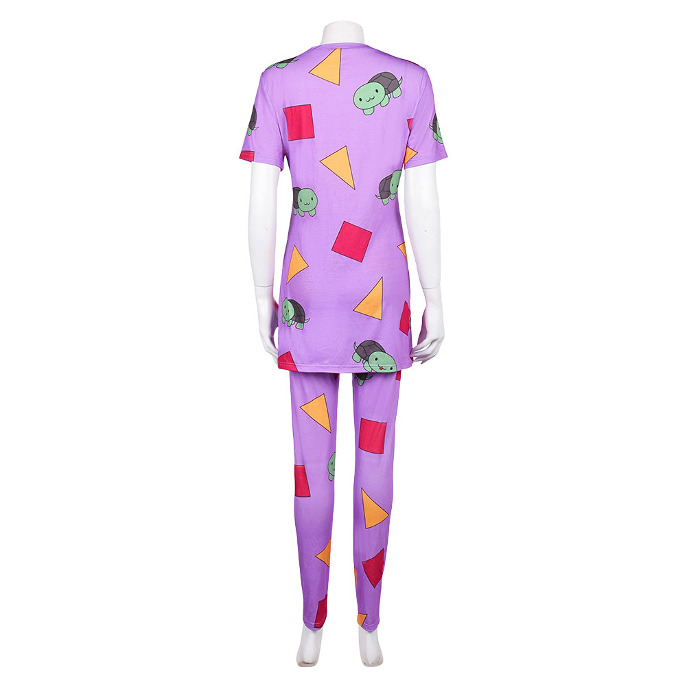 Kpop Demon Hunters Cosplay Kostüm Halloween Karneval Party Anzug Zoey Schlafanzug