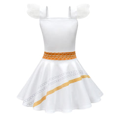 Kpop Demon Hunters Kinder Mädchen Kleid Rumi Kostüm farbenfrohes Halloween & Karnevalskostüm für Partys