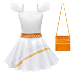 Kpop Demon Hunters Kinder Mädchen Kleid Rumi Kostüm farbenfrohes Halloween & Karnevalskostüm für Partys