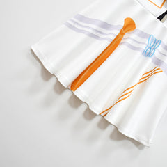 Kpop Demon Hunters Kinder Mädchen Mira Kleid Cosplay Kostüm Halloween Karneval Party Anzug