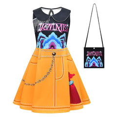Kpop Demon Hunters Kinder Mädchen Mira Kleid Cosplay Kostüm Halloween Karneval Party Anzug