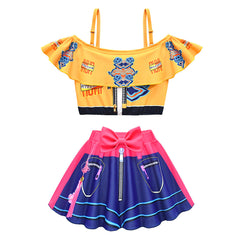 Kpop Demon Hunters Kinder Mädchen Rumi Badeanzug Cosplay Kostüm Halloween Karneval Party Anzug