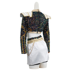 Kpop Demon Hunters Kinder Mädchen Zoey Cosplay Kostüm Halloween Karneval party Anzug