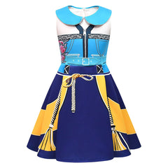 Kpop Demon Hunters Kinder Mädchen Zoey Kleid Cosplay Kostüm Halloween Karneval Party Anzug