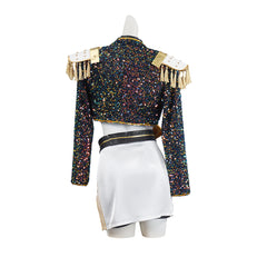 Kpop Demon Hunters Kinder Mira Mädchen Cosplay Kostüm Halloween Karneval party Anzug