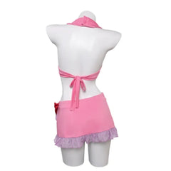 Damen Bademode Cosplay Kostüm Outfits Halloween Karneval Anzug Final Fantasy Aerith
