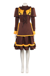 Damen Dienstmädchen Outfit unterwerfen Halloween Cosplay Kostüm Outfits Halloween Karneval Anzug