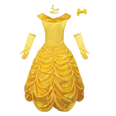 Prinzessin Belle gelb Kleid Die Schöne und das Biest Belle Cosplay Outfit
