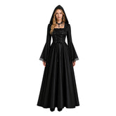 Retro Gothic Kleider Damen Mittelalterliches Kleid