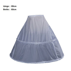 Damen Mittelalterliche Renaissance Kleid Stützrock Unterröcke Reifrock für Hochzeit Brautkleid Abendlieid