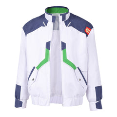 Roman Carax weiß Jacke Cyberpunk Edgerunners Carax Cosplay Outfit