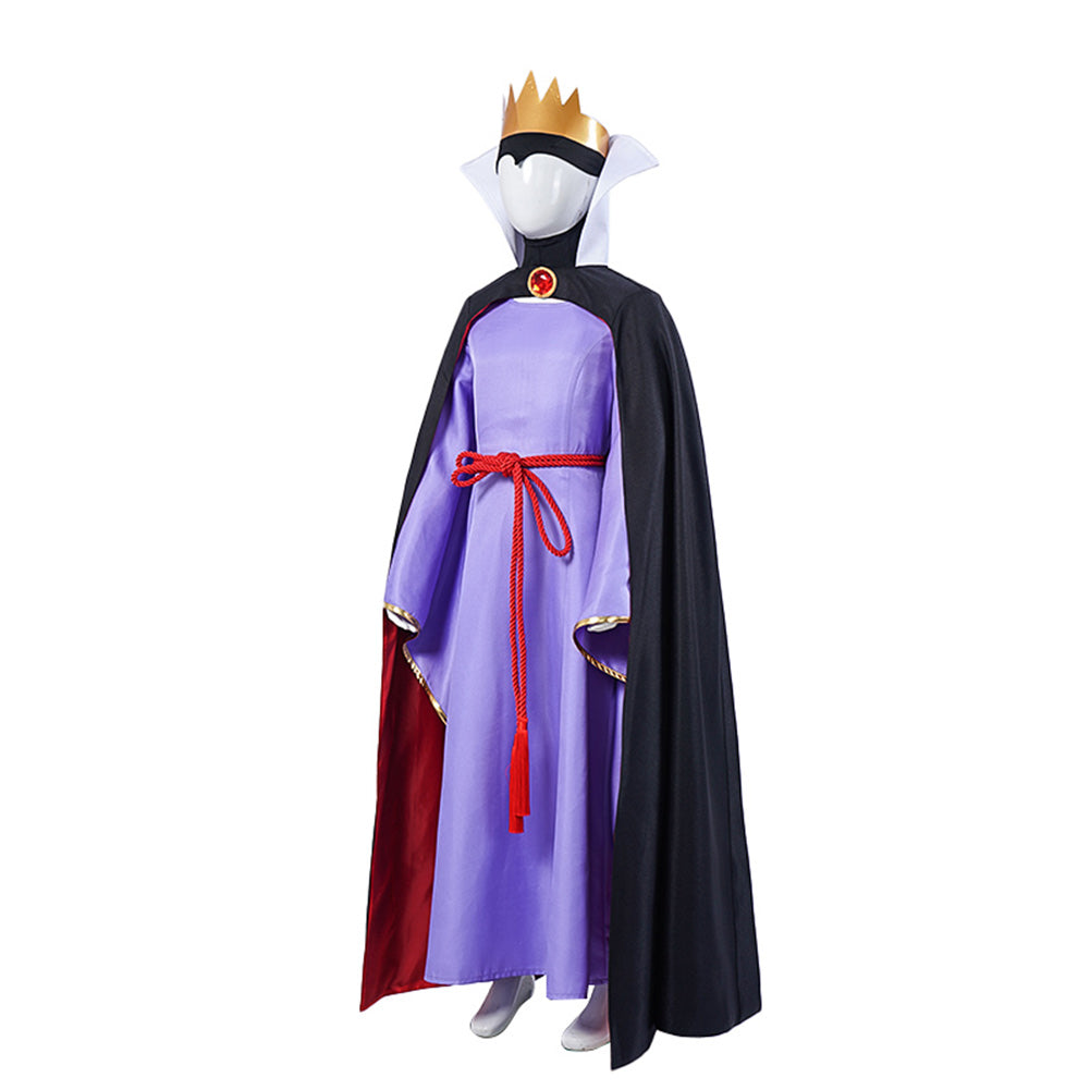 Schneewittchen Kinder Mädchen Cosplay Kostüm Outfits Halloween Karneval Anzug Böse Königin