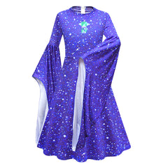 Schneewittchen Kinder Mädchen Cosplay Kostüm Outfits Halloween Karneval Anzug Böse Königin