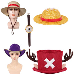 One Piece Halloween-Karneval-Kostümzubehör Luffy-Cosplay-Strohhut