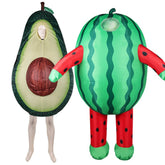 Aufblasbares Avocado Wassermelone-Kostüm – Obst, Essen, Cosplay-Kleidung, Halloween, Karneval, Party-Kostüm