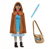 Stranger Things Kinder Mädchen Kleid Holly Cosplay-Kostüm für Halloween Karneval & Party