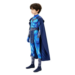 Skeletor Kinder Junge Jumpsuit Masters of the Universe Skeletor Outfit