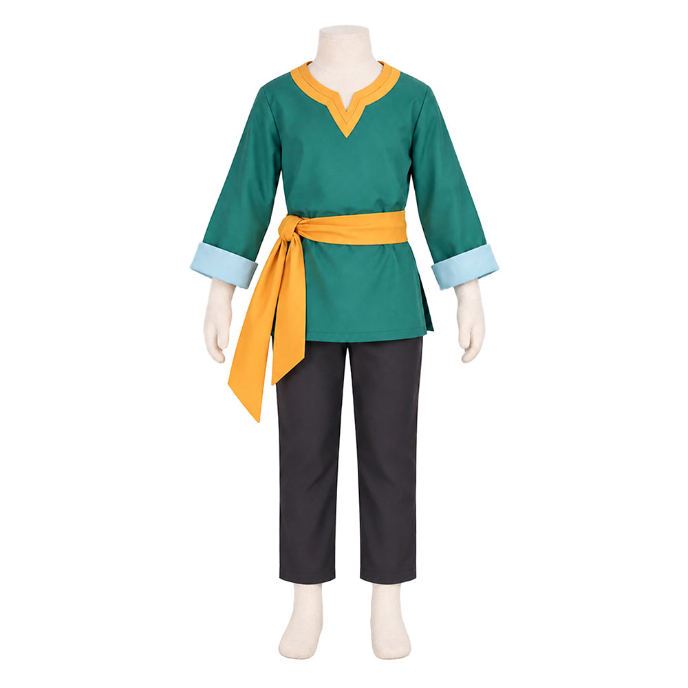 Subaru Natsuki Kinder grün Kostüm Re:Zero Subaru Cosplay Outfit