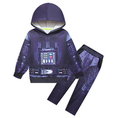 SW Kinder Jedi Cosplay Hoodie 3D Printed Hooded Casual Sweatshirt Streetwear Pullover