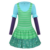 Toy S Kinder Mädchen Kleid Bonnie-Cosplay-Kostüm für Halloween, Karneval und Partys