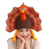Truthahn-Cosplay-Hut – Halloween- und Karnevalskostüm-Accessoires