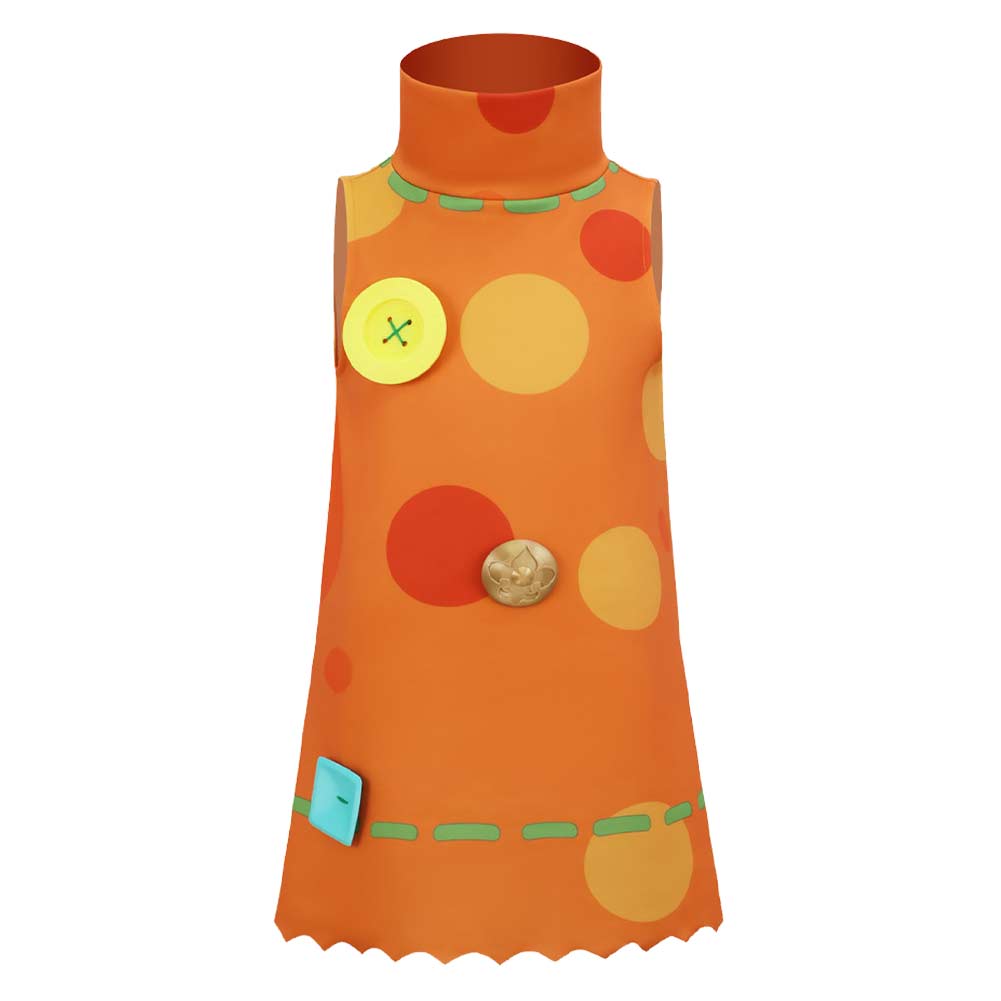 TS Kinder Mädchen Kleid Cosplay-Kostüm für Halloween, Karneval und Partys