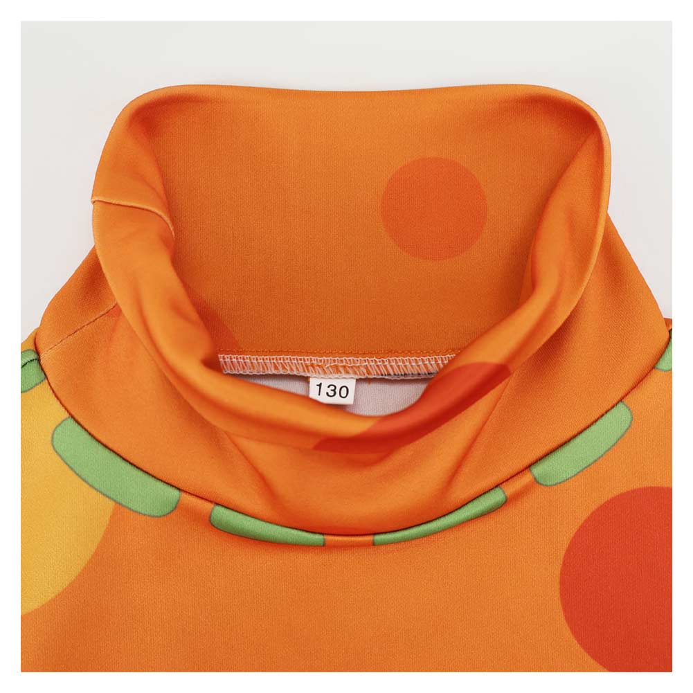 TS Kinder Mädchen Kleid Cosplay-Kostüm für Halloween, Karneval und Partys