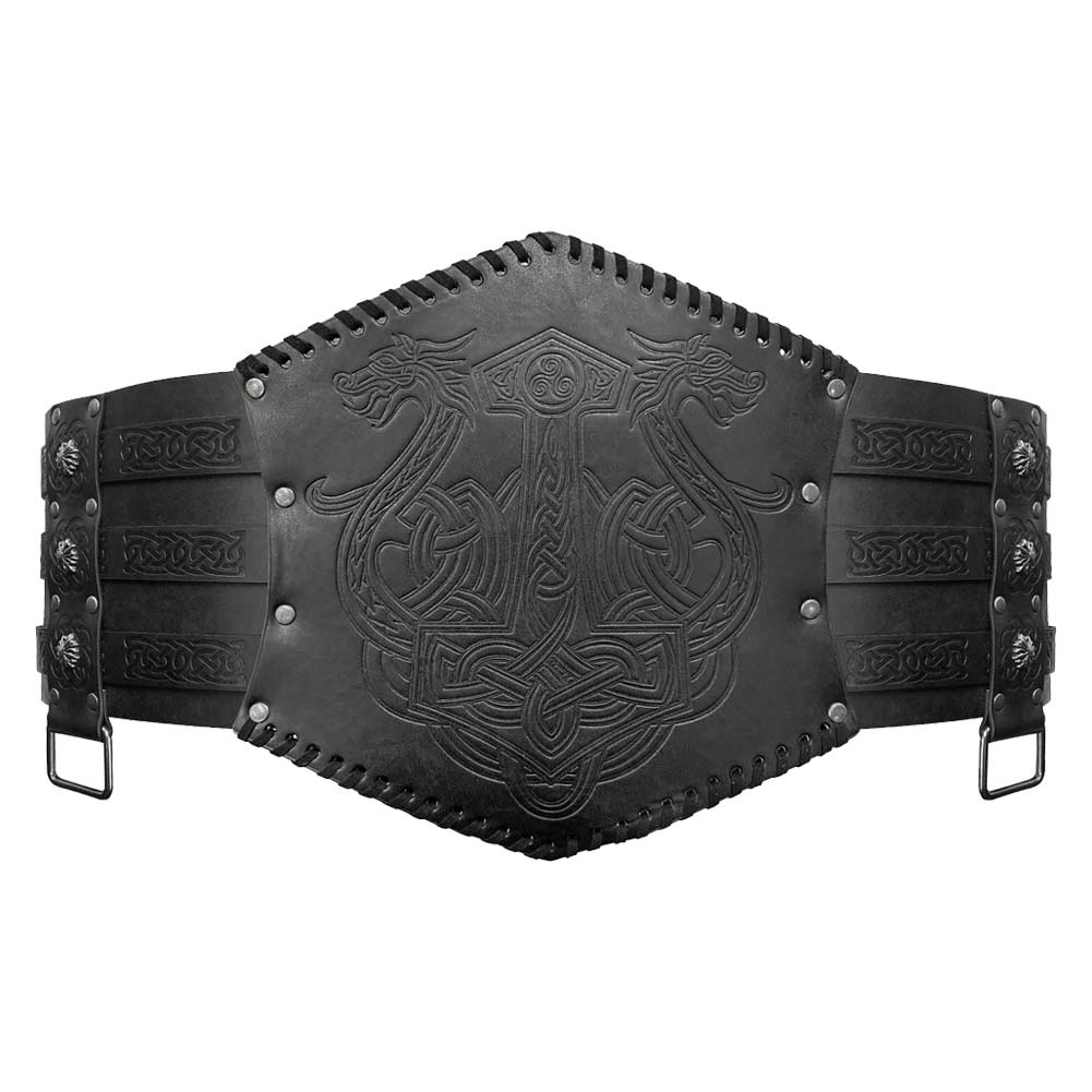 unisex Wikingergürtel Cosplay Gürtel Taillenband Halloween Karneval Kostüm Zubehör