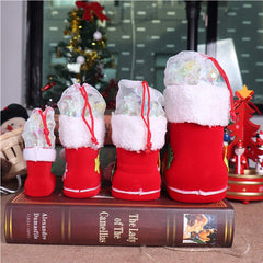 Weihnachten Socken Dekoration Anhänger Süßigkeiten Stiefel Kreative Geschenk