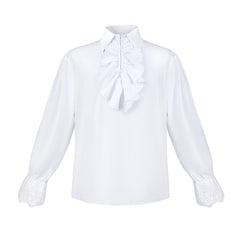 Herren Cosplay Kostüm Outfits Halloween Karneval Kostüm Mittelalter Halloween Hemd