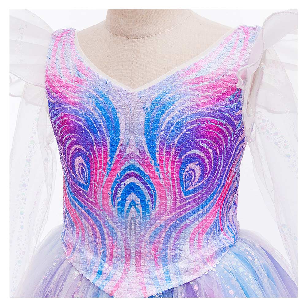 Wicked Kinder Mädchen Glinda tutu Kleid Cosplay Kostüm Halloween Karneval Party Anzug