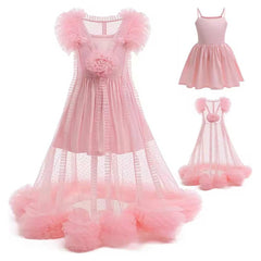Wicked Kinder Mädchen Kleid Cosplay Kostüm Halloween Karneval Party Anzug