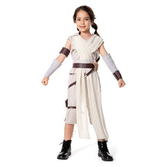 Kinder The Rise of Skywalker Teaser Der Aufstieg Skywalkers Rey Cosplay Kostüm Kinder Halloween Karneval Kostüm