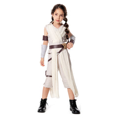 Kinder The Rise of Skywalker Teaser Der Aufstieg Skywalkers Rey Cosplay Kostüm Kinder Halloween Karneval Kostüm