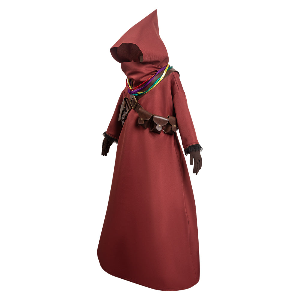 Kinder The Mandalorian Jawa Star Wars Cosplay Kostüm Halloween Karneval Party Verkleidung Anzug