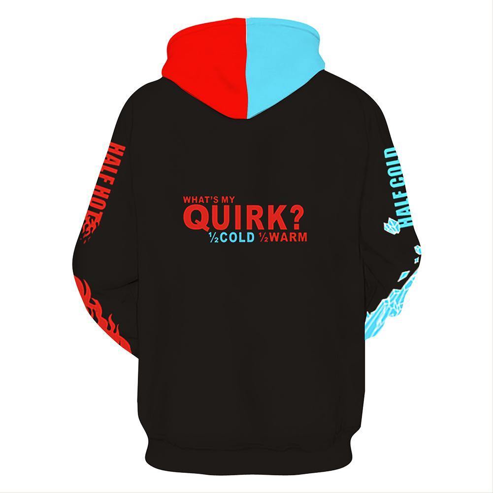 Boku No Hero Academia Mein Hero Academia Hoodie mit Kaputze Pulover Top Langarm für Erwachsene - Karnevalkostüme
