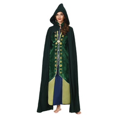 Damen/Kinder Hocus Pocus Sarah Mary Winifred Sanderson Umhang mit Kapuze