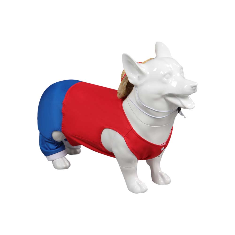 Luffy one piece Haustier Hund Cosplay Kostüm Outfits Halloween Karneval Party Anzug