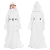 Kinder Mädchen Prinzessin Leia Cosplay Kostüm