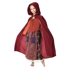 Damen/Kinder Hocus Pocus Sarah Mary Winifred Sanderson Umhang mit Kapuze