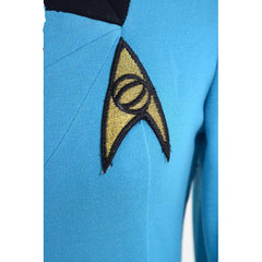 Star Trek TNG Kleid Uniform Cosplay Kostüm Karneval Fasching Party Rot & Blau & Gelb Erwachsene