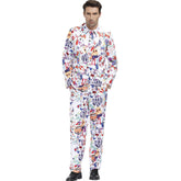 Konfetti Anzug Karneval Outfits