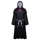 Mittelalter Mönch Priester Hooded Robe Mantel Umhang Kinder Halloween Karneval Kostüm - Karnevalkostüme