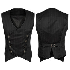 Männer gestreifte Weste Gotik MITTELALTERLICHE Weste auch für Alltag - Karnevalkostüme