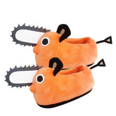 Chainsaw Man Pochita Plüsche Winter Pantoffeln Hausschuhe Erwachsene