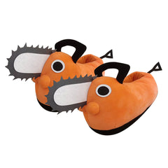 Chainsaw Man Pochita Plüsche Winter Pantoffeln Hausschuhe Erwachsene