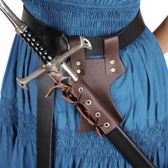 Mittelalterliche Viking Schwerthalter Renaissance Piraten Ritter Cosplay Requisiten