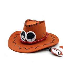 One Piece Portgas D Ace Umhang Haori Kimono Cospaly Kostüm