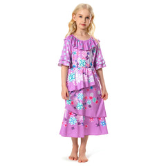 Mädchen Cosplay Kleid Halloween Karneval Kostüm für Kinder